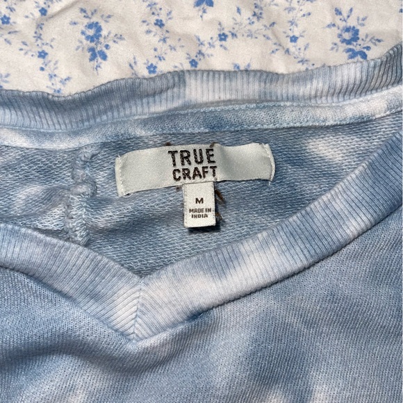 true craft cropped tie dye sweater - Picture 2 of 2